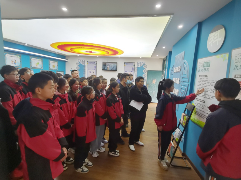 浙江省建德市李家镇：开学第一课，“四个一”校园反邪不停步