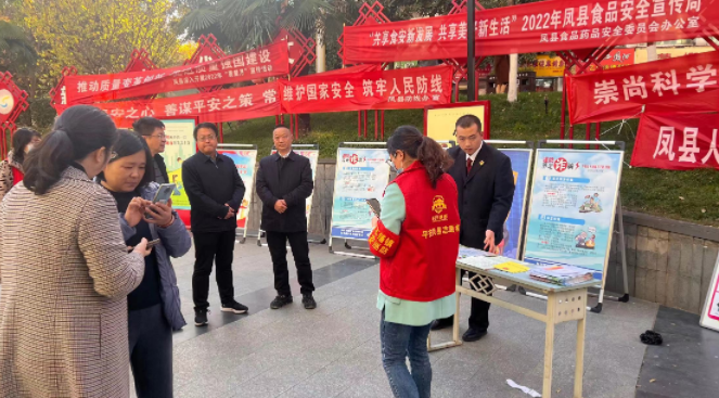 陕西省凤县开展反邪教集中宣传活动