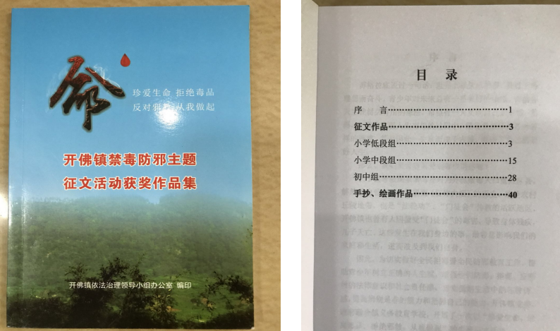 四川省宜宾市长宁县组织开展反邪教征文活动