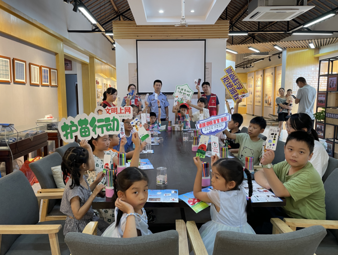 浙江平湖：童心携手反邪行  护航亚运伴成长