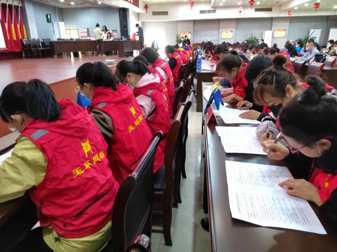凝聚网格力量  共建无邪家园--浙江省玉环市开展反邪教知识竞赛活动