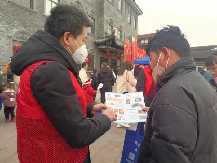 浙江省奉化区开展元宵节反邪教宣传活动