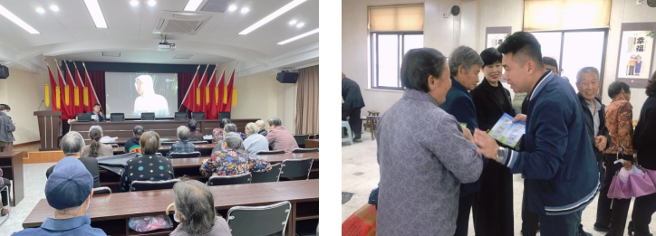 延伸反邪战线--浙江省台州市椒江区反邪宣传走进古村落