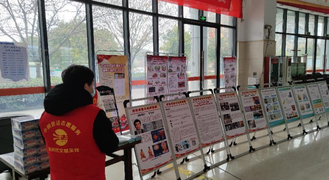 春运返家乡，无邪到远方--浙江省杭州市桐庐县反邪宣传通远方