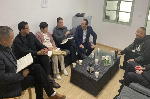 浙江省台州市反邪教协会到临海、台州湾新区、温岭走访调研