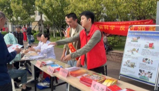 安徽合肥包河：“四个结合”开展重阳节反邪教宣传