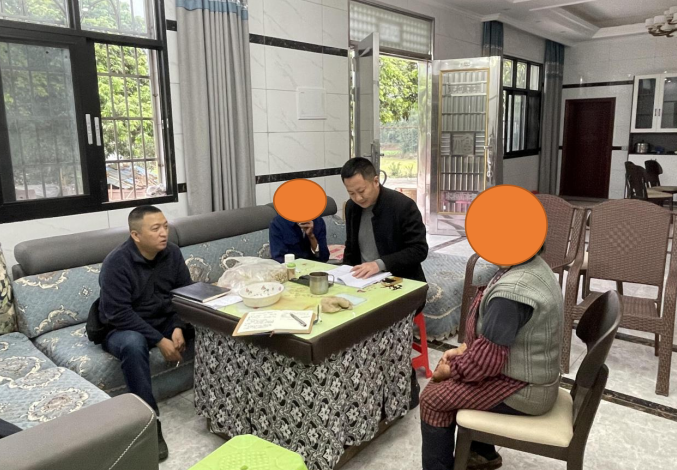 四川省兴文县进村入户关爱教育涉邪回归人员