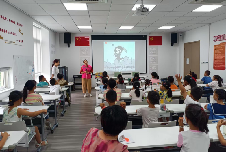浙江南湖：同心合力绘反邪   童心童行迎亚运
