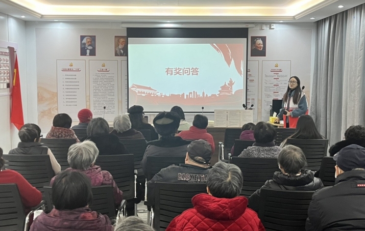 浙江省嵊州市鹿山街道开展“助力反邪宣传 共剪美好时光”反邪宣传活动