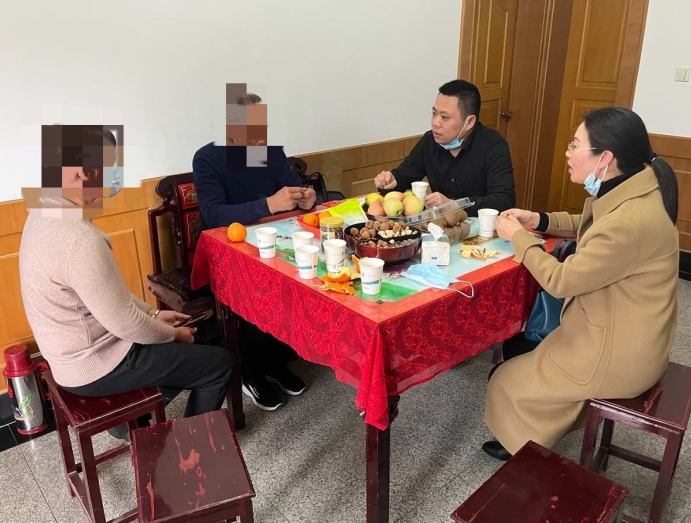 节前送温暖 关爱暖人心--浙江省东阳市节前开展涉邪人员走访慰问活动
