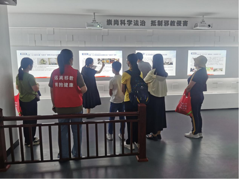 深圳市龙岗区开展反邪知识小课堂，筑牢校园防护网
