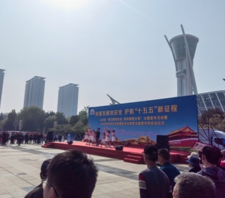 山东潍坊借力全民国家安全教育日 开展反邪教集中宣传活动
