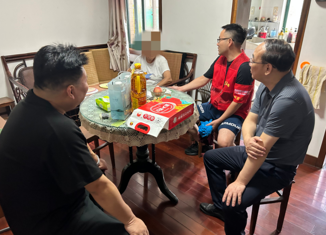 反邪同行   护航亚运--浙江省杭州市上城区开展“送温暖”结对走访关爱活动