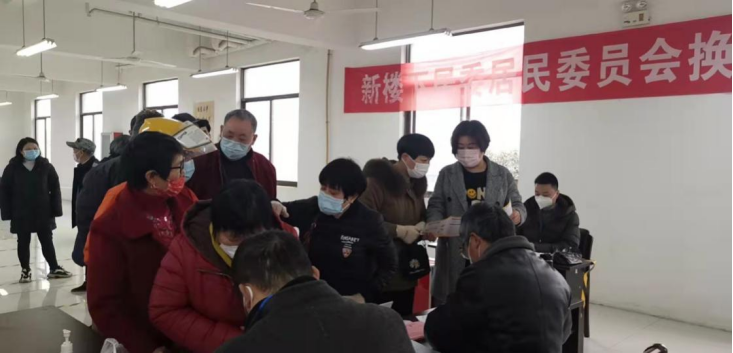 解封的区 反邪的路--浙江省绍兴市上虞区新年反邪宣传进行中