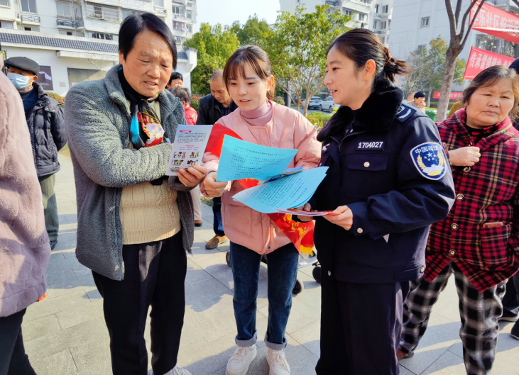安徽歙县：阳春三月暖人间 反邪宣传正当时