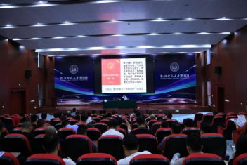 杭州市余杭区：反邪宣传进园区 扬正驱邪迎亚运
