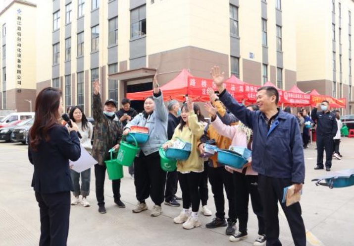 普法文化行 反邪入人心--浙江省台州市路桥区“青年普法志愿者法治文化基层行”活动