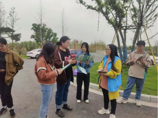 当反邪之花盛开在蚕花圣地--浙江省湖州市南浔区开展景区反邪教宣传活动