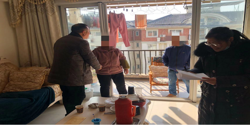 走访帮教送关爱--安徽省黄山市歙县开展已转化邪教人员走访关爱活动