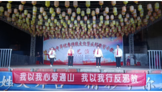 湖北咸宁：银发聚力扬正气 “五老”宣讲护安澜