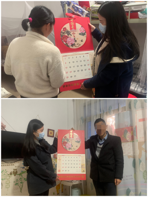 深圳龙岗：“新春送祝福，人人共反邪”，我们来写春联、送挂历了！242.png