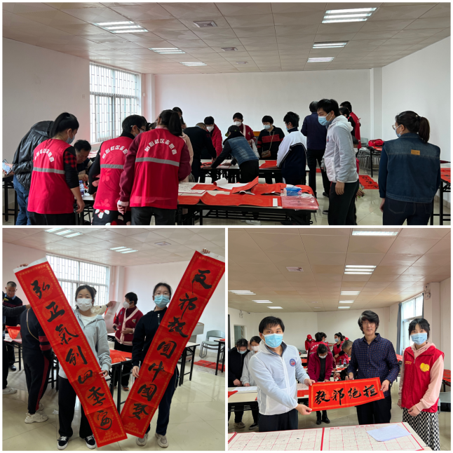 深圳龙岗：“新春送祝福，人人共反邪”，我们来写春联、送挂历了！486.png